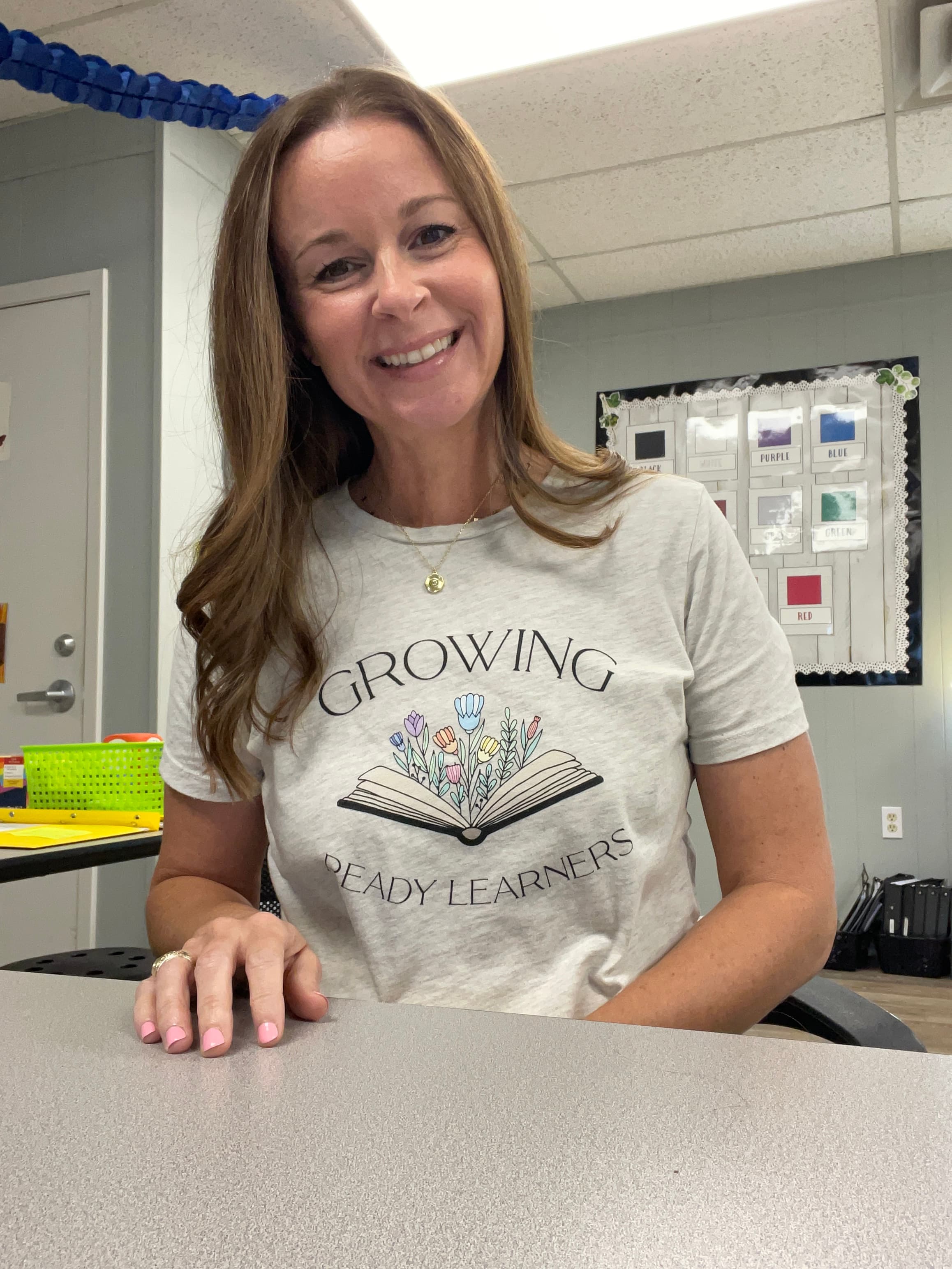 Ms. Alison at the Growing Ready Learners tutoring center